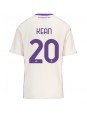 Billige Fiorentina Moise Kean #20 Bortedrakt 2025-26 Kortermet